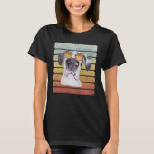 Retro  Sunset Great Dane Mappa T-shirt (Voorkant)