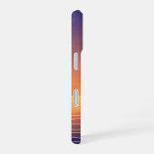 Retro Sunset Horizon iPhone 16 Hoesje (Rechterkant)