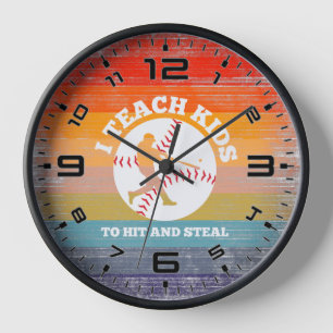 Retro Sunset I leert Kinderen om te slaan en te st