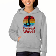  Retro Sunset is een Zeemeermin Mermaid Make Waves