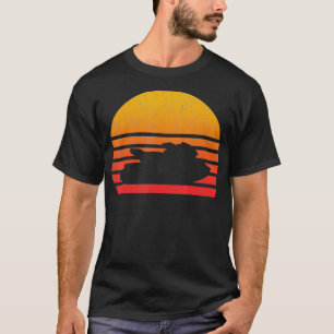  Retro Sunset Jet Ski T-shirt