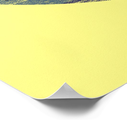 Retro Sunset kleinkinderen maken het leven groots Poster (Hoek)