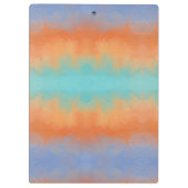 Retro Sunset  Klembord (Achterkant)
