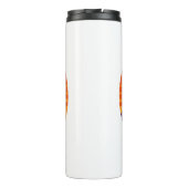 Retro Sunset Nature Vibes | Vintage 80s Aesthetic  Thermosbeker (Achterkant)