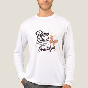Retro Sunset Nostalgia - Zachte dromen in beweging Tri-Blend Shirt