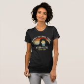 Retro Sunset over Arches National Park, Utah T-shirt (Voorkant volledig)