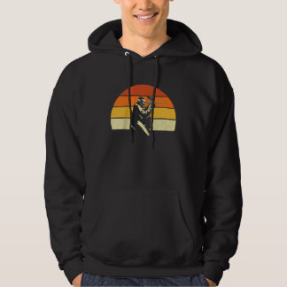 Retro Sunset Paintballer  Paintballing Tactische S Hoodie