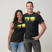 Retro Sunset Palm Beach Exotic Tropical Sung T-shirt (Unisex)