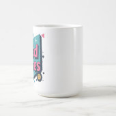 Retro Sunset Palm Tree Mok (Center)