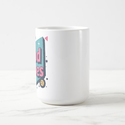 Retro Sunset Palm Tree Mok (Center)