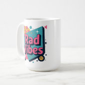 Retro Sunset Palm Tree Mok (Voorkant links)