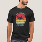 Retro Sunset Pole Vault 2 T-shirt (Voorkant)