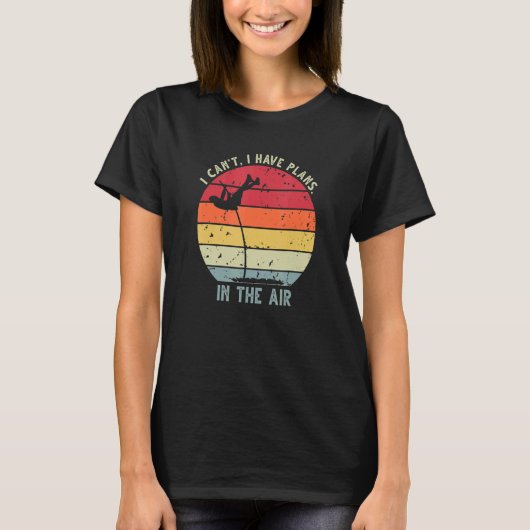 Retro Sunset Pole Vault 7 T-shirt (Voorkant)