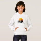 Retro Sunset RV Motorhome Owner Gift, motorhome Ca (Voorkant volledig)