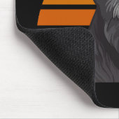 Retro Sunset Schnauzer Muismat (Hoek)