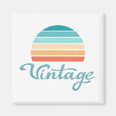 Retro Sunset+ script gestoord Magneet (Voorkant)