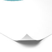 Retro Sunset+ script gestoord Perfect Poster (Hoek)