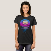 Retro Sunset Skoolie T-shirt (Voorkant volledig)