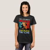 Retro Sunset Slogan Retirement Plan I Plan on Doi T-shirt (Voorkant volledig)