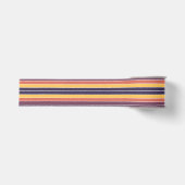 Retro Sunset Strepen Grosgrain Lint (Voorkant)