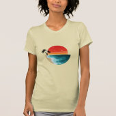 Retro Sunset - T-shirt (Voorkant)