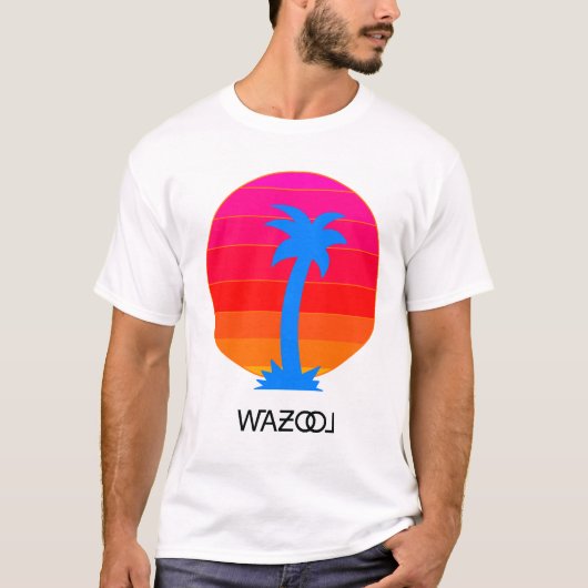 Retro Sunset T-shirt (Voorkant)