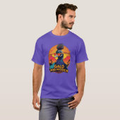 Retro Sunset T-shirt – Cool Peacock Baby (Voorkant volledig)