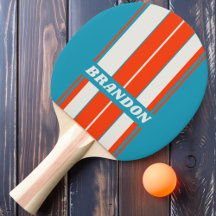 Retro Sunset Tide Rush Board Strepen met Naam