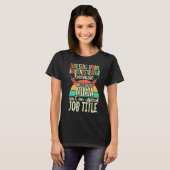 Retro Sunset Verpleeghuis Beheerder App T-shirt (Voorkant volledig)