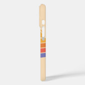 Retro Sunset Waves Case-Mate iPhone Case (Achterkant / Links)