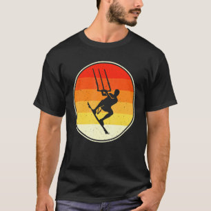 Retro Sunset Windsurfing Kitesurfing T-shirt