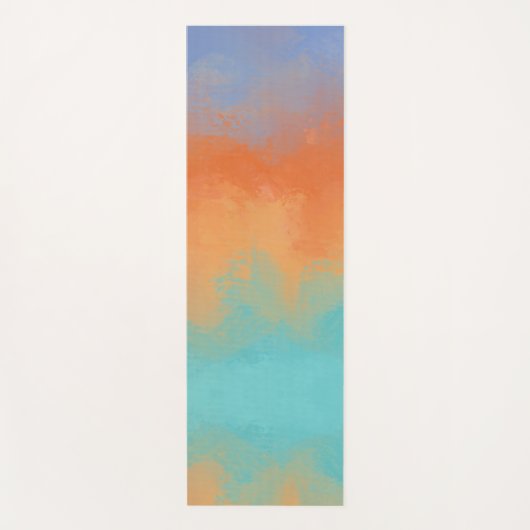 Retro Sunset  Yogamat (Voorkant)