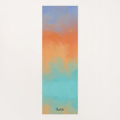 Retro Sunset  Yogamat (Achterkant)