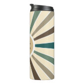 Retro Sunshine - Aangepast gepersonaliseerd partij Thermosbeker (Geroteerd rechts)