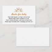 Retro Sunshine Books for Baby Enclosure Informatiekaartje (Voorkant / Achterkant)