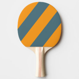 Retro Sunshine Drie Vette Strepen Tafeltennisbatje