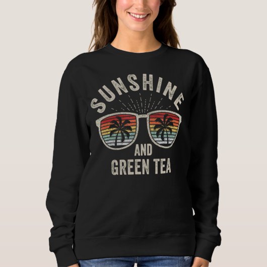 Retro Sunshine en Green Tea Summer 2 Trui (Voorkant)