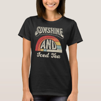  Retro Sunshine en Iced Tea Summer 1 T-shirt