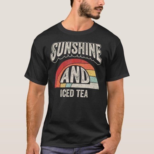  Retro Sunshine en Iced Tea Summer 2 T-shirt (Voorkant)