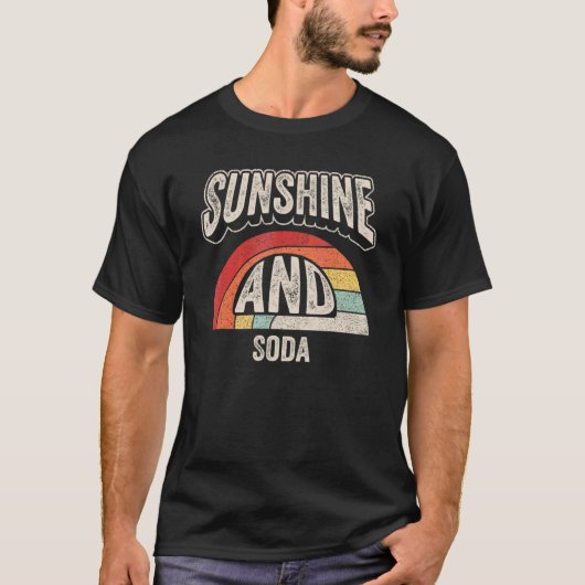  Retro Sunshine en Soda Summer 4 T-shirt (Voorkant)
