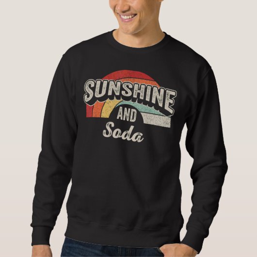 Retro Sunshine en Soda Summer Trui (Voorkant)