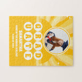 Retro Sunshine Foto Afstuderen Legpuzzel (Horizontaal)