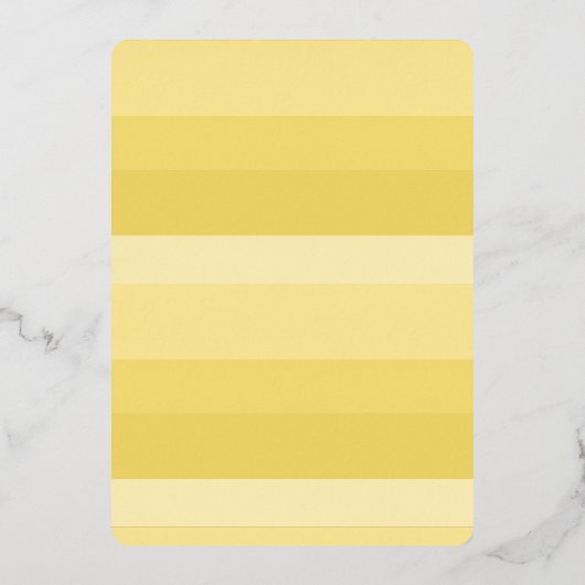 Retro Sunshine Hier komt het Son Baby shower Folie Uitnodiging (Achterkant)