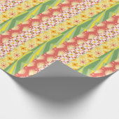 Retro Sunshine Patterns – Bold Colorful Cadeaupapier (Hoek)