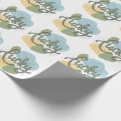 Retro Sunshine Patterns – Bold Colorful Cadeaupapier (Hoek)