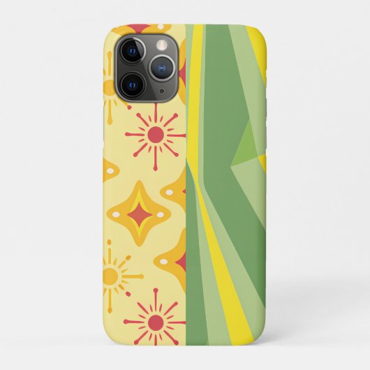 Retro Sunshine Patterns – Bold Colorful Case-Mate iPhone Case (Achterkant)