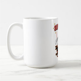 Retro Super Mom Queen of Everything Art Tee Koffiemok