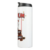 Retro Super Mom Queen of Everything Art Tee Thermosbeker (Geroteerd rechts)