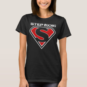 Retro  Super Step Mam Parody Superheld T-shirt