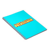 Retro Superheld Notitieboek (Rechterzijde)